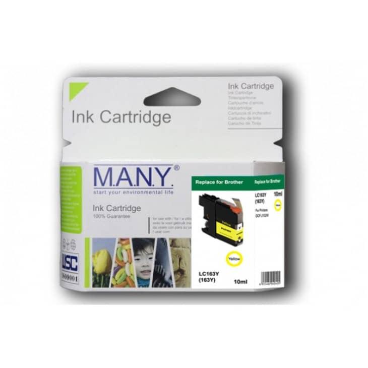 LC163Y Remanufactured Yellow Ink