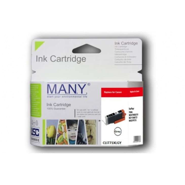 CLI-771XL Remanufactured Grey Ink(high yield)