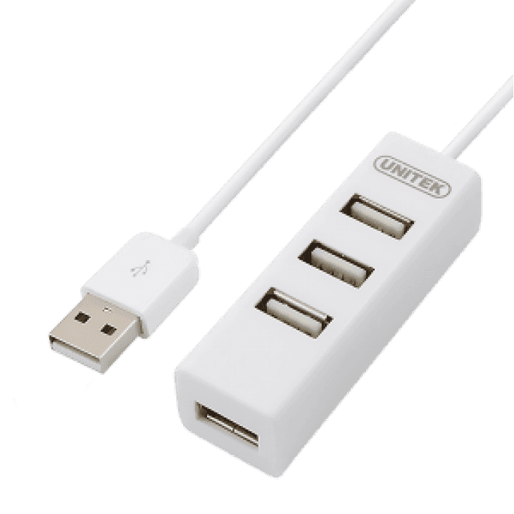 Unitek Y-2146 USB2.0 USB HUB(4 port) (11cm)