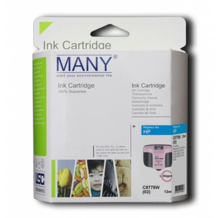 02(C8775WA) Remanufactured Light Magenta Ink