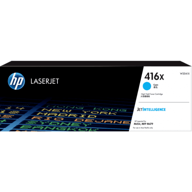 416X(W2041X) Original Cyan Toner Cartridge (High Yield)