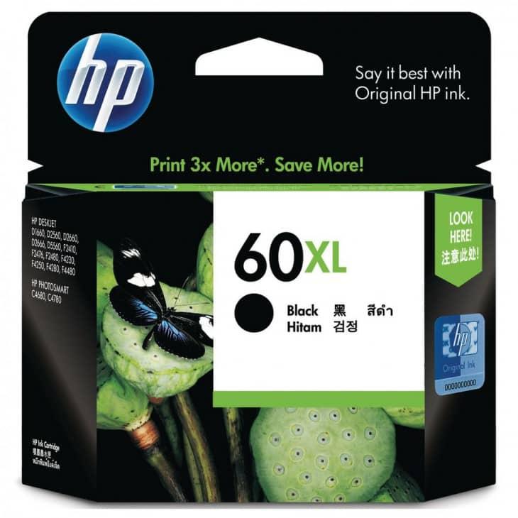 60XL Original Black Ink(high yield)