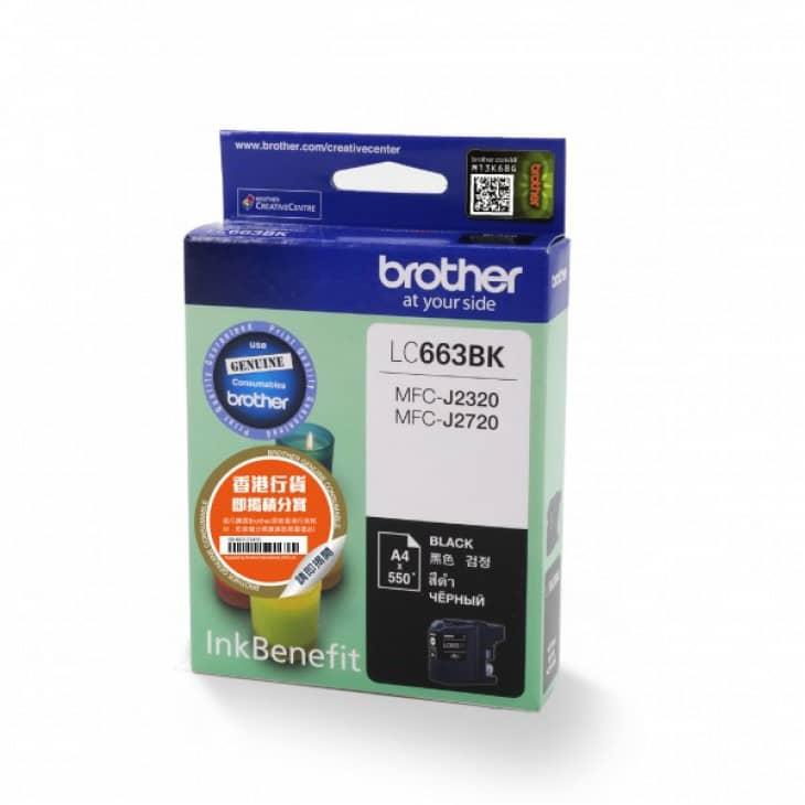 LC663 Original Black Ink