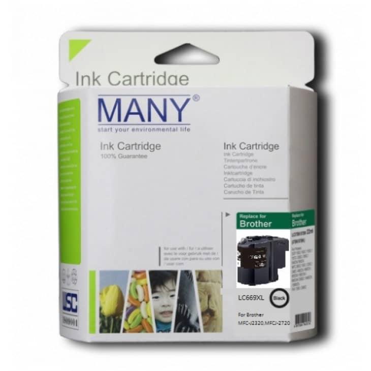 LC669XLBK Remanufactured Black Ink