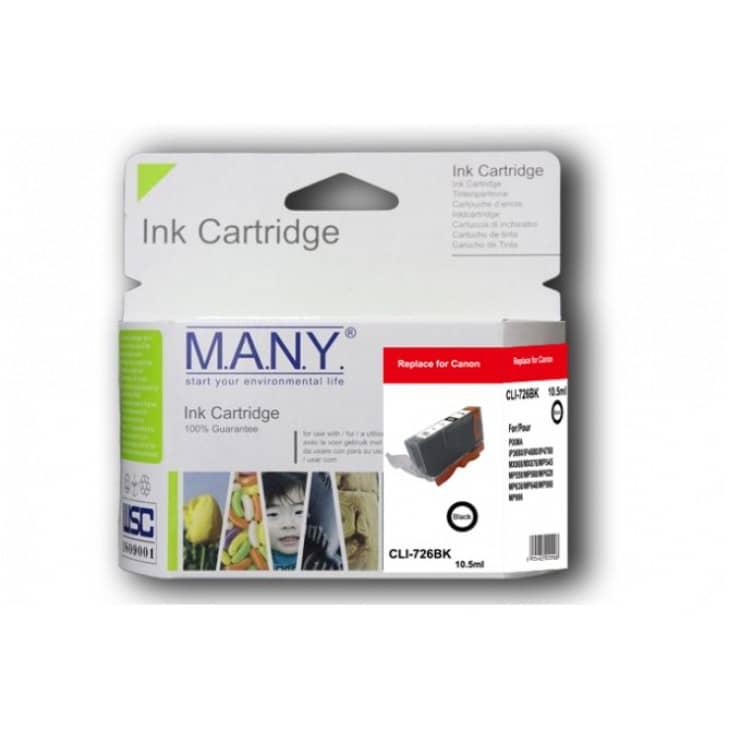 CLI-726BK Remanufactured Black Ink