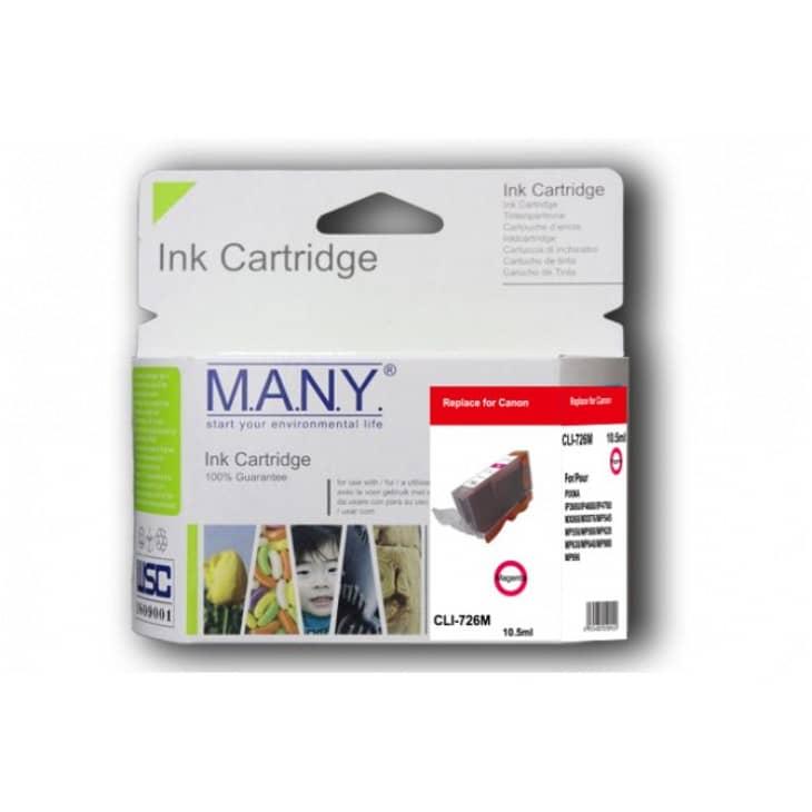 CLI-726M Remanufactured Magenta Ink