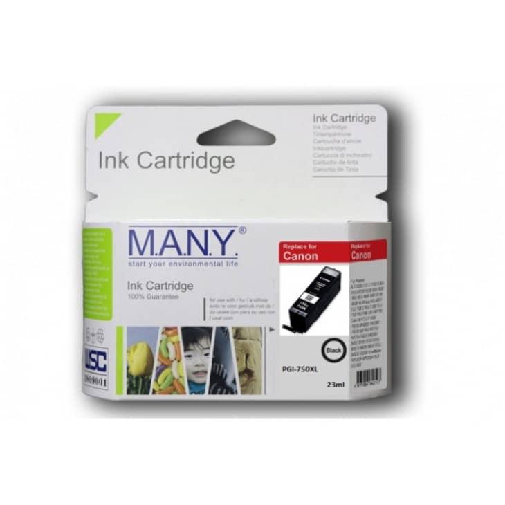 PGI-750XL Remanufactured Black Ink(high yield)