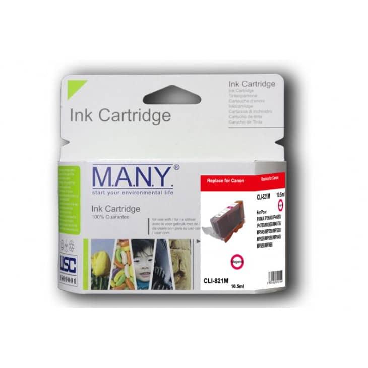 CLI-821M Remanufactured Magenta Ink