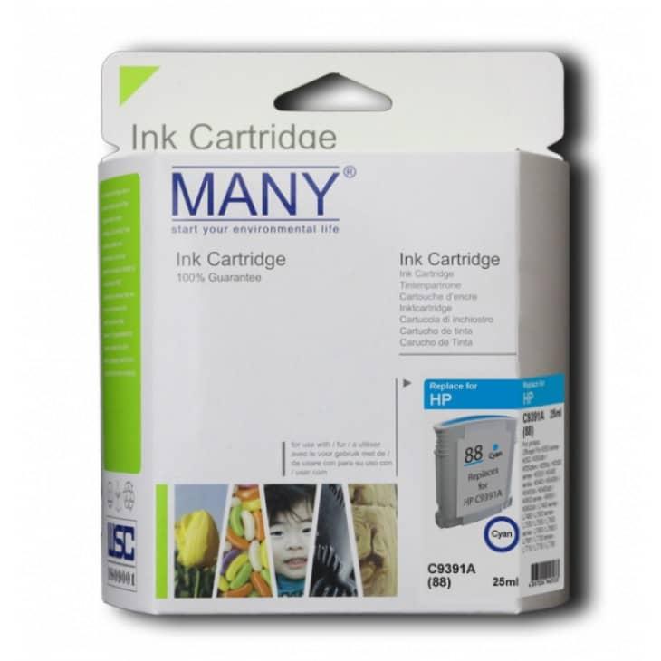 88XLC Remanufactured Cyan Ink