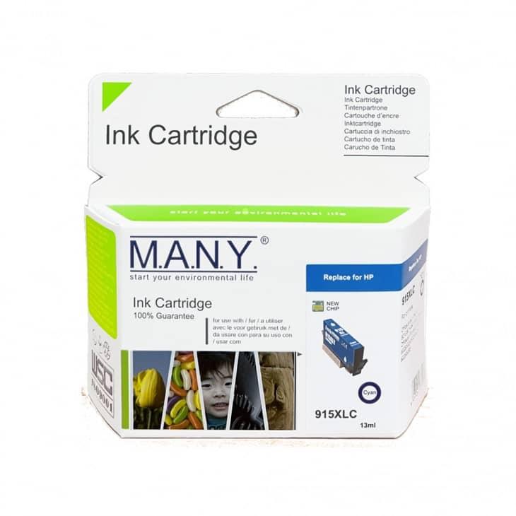 915XL Cyan Remanufactured Ink Cartridge (High Yield)