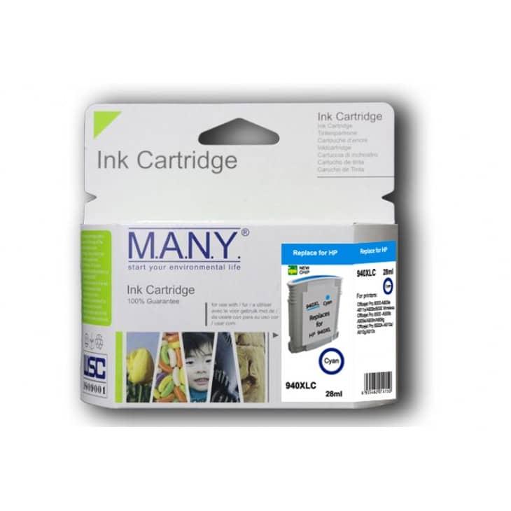 940XLC Remanufactured Cyan Ink