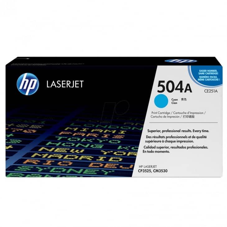 CE251A(504A) Original Cyan Toner