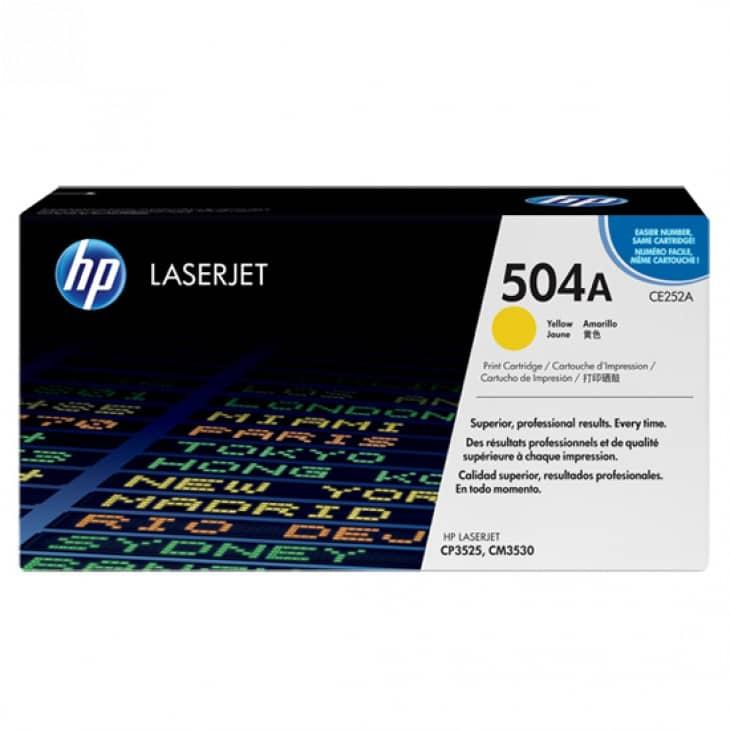 CE252A(504A) Original Yellow Toner