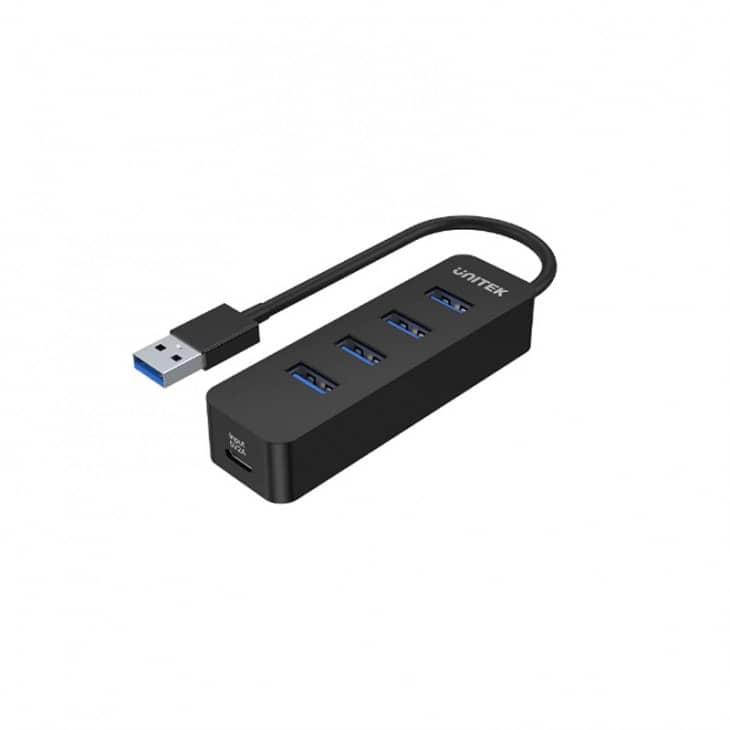 Unitek H1117A 4接口 USB-A Hub (USB-A (5Gbps) x4, USB-C (10W充電用) x1)