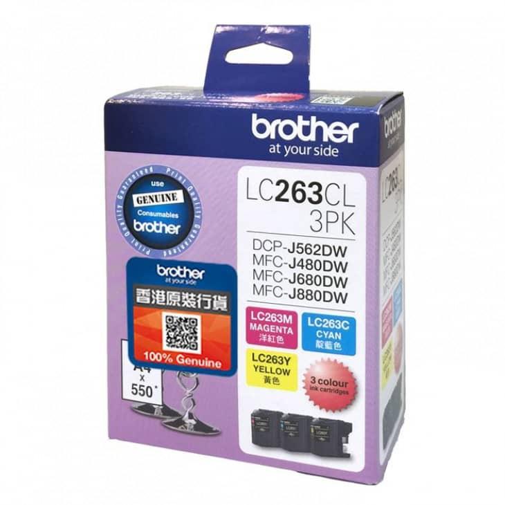 LC263CL 3PK  Original Color Ink (package)
