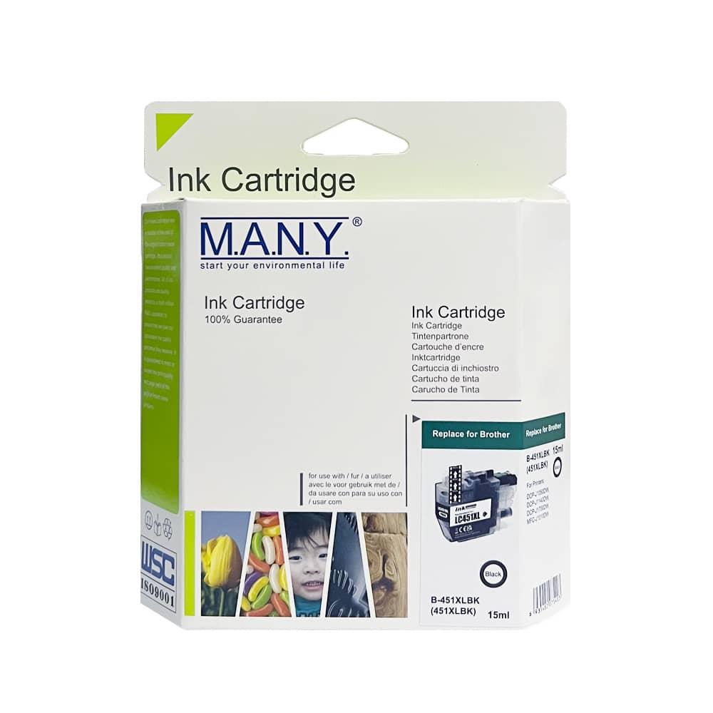 LC451XL Remanufactured Black Ink Cartridge(High Yield)