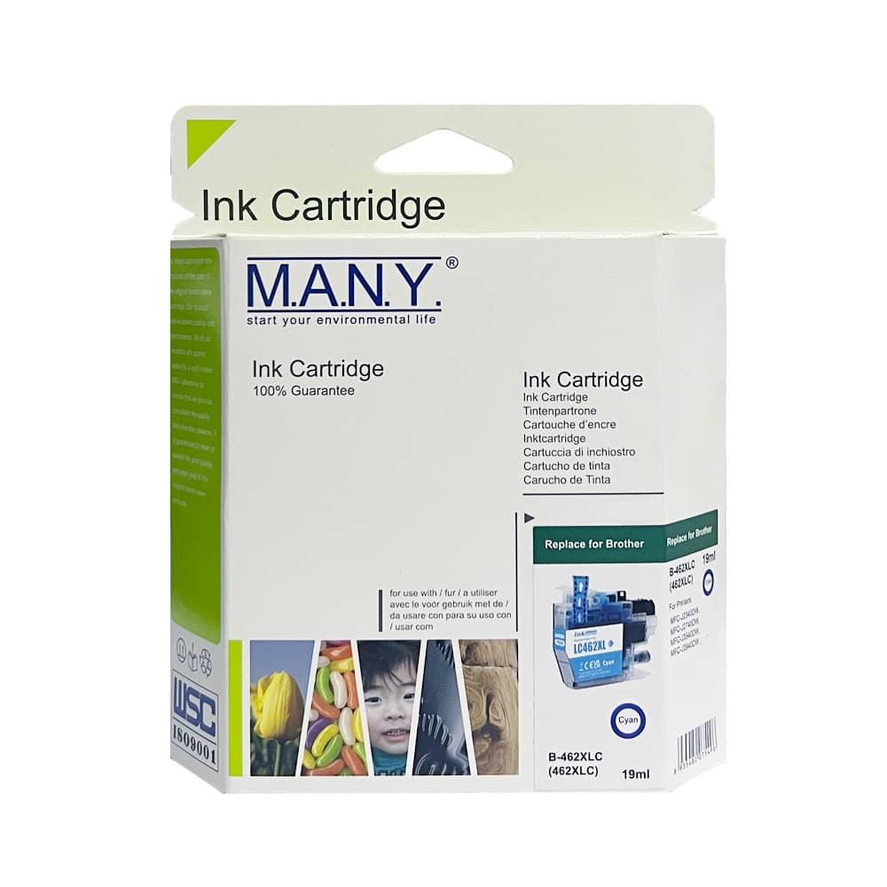 LC462XL Remanufactured Cyan Ink Cartridge (High Yield)