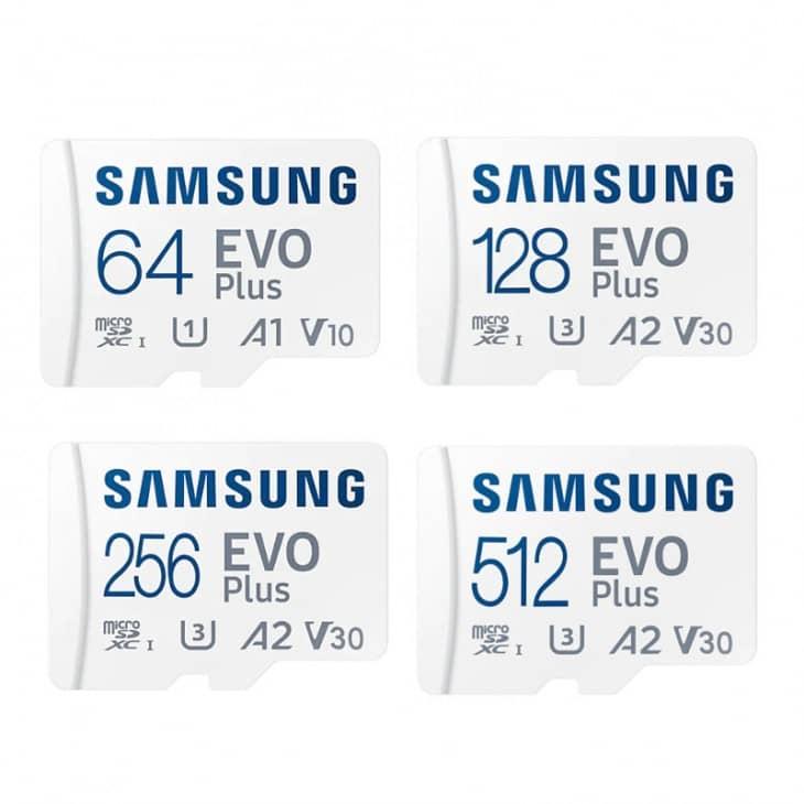Samsung MicroSDHC EVO Plus Memory Card with adapter (CL10/130MB) (64/128/256/512GB) 
