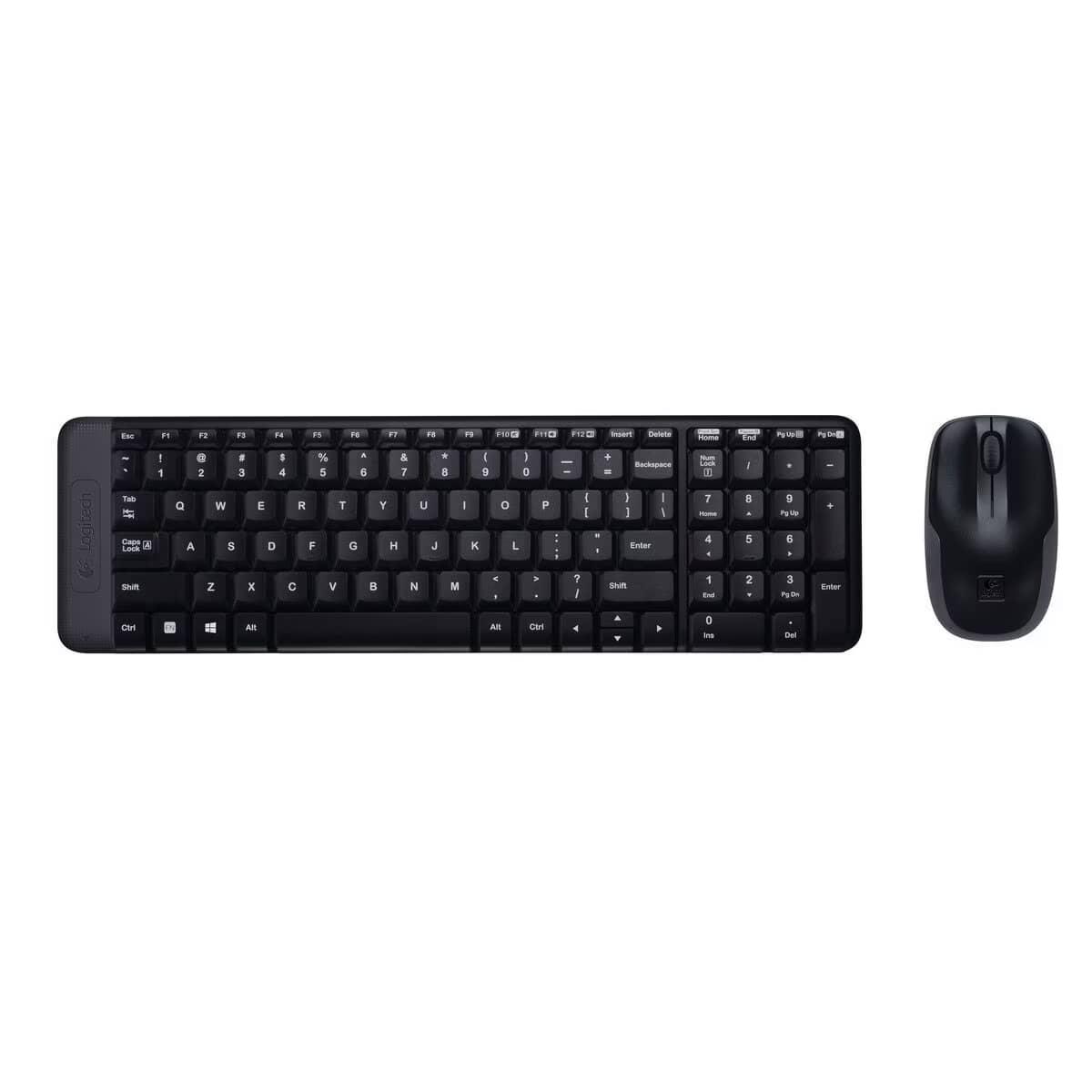Logitech MK220 無線滑鼠鍵盤組 