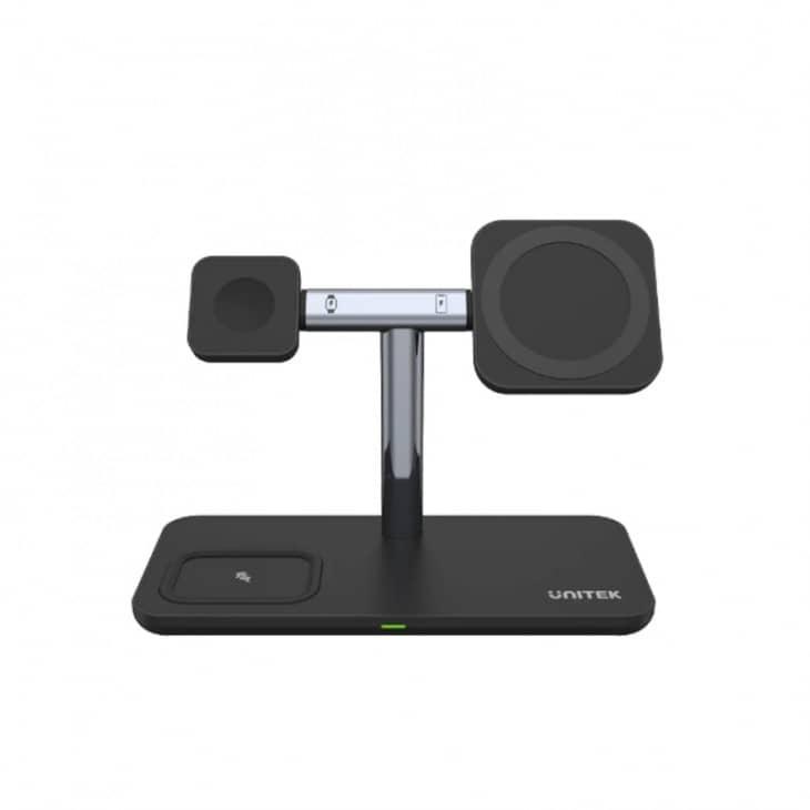Unitek P1212A MagMighty TRI 3 合 1 磁吸無線充電分離式支架