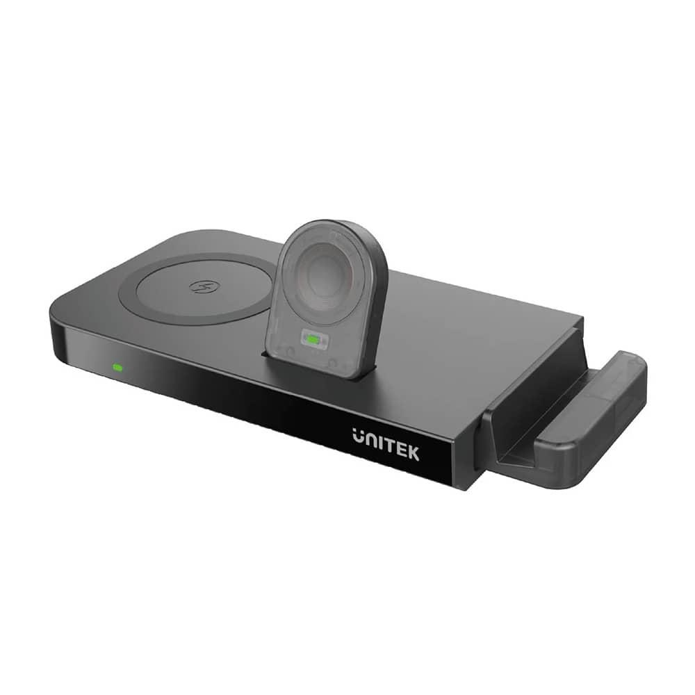 Unitek P1222A 6合1 無線充電座 連流動電源 5000mAh