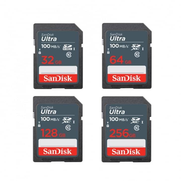 SANDISK Ultra SDHC UHS-I Memory Card (C10/100MB) (32/64/128/256GB)