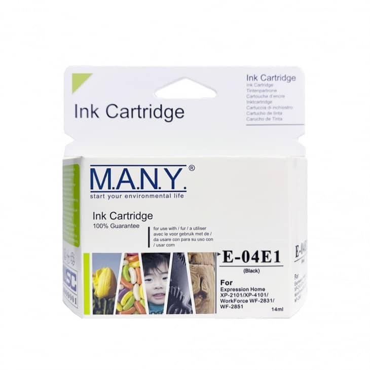 T04E(C13T04E183) Remanufactured Black Ink