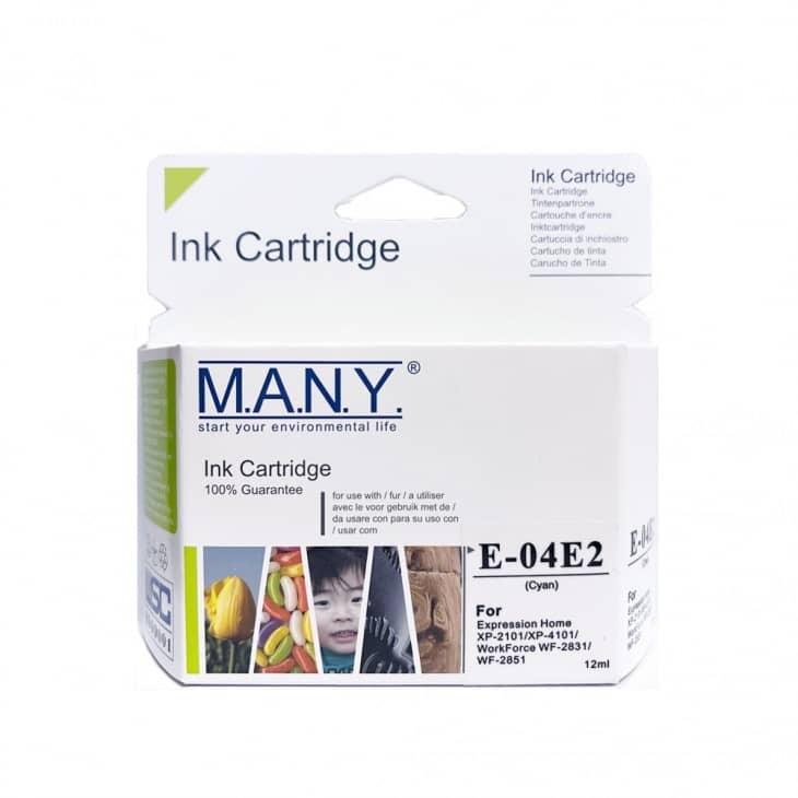 T04E(C13T04E283) Remanufactured Cyan Ink