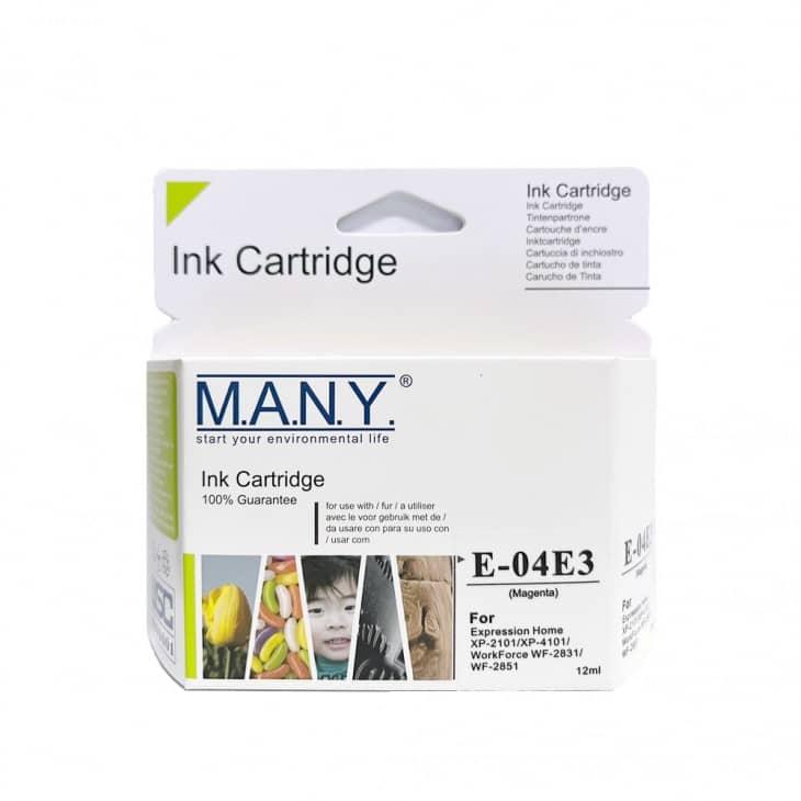 T04E(C13T04E383) Remanufactured Magenta Ink