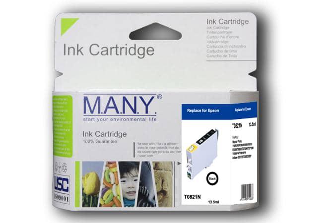 T0821 Remanufactured Black Ink