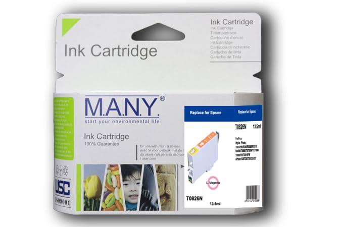 T0826 Remanufactured Light Magenta Ink