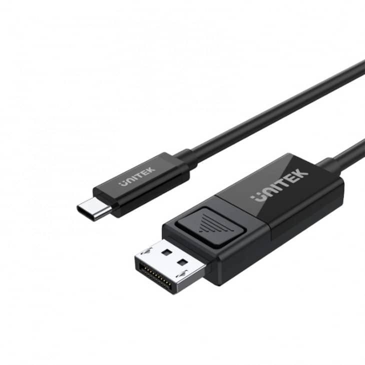 Unitek V1146A 8K USB-C 及 DisplayPort 1.4 雙向影音線