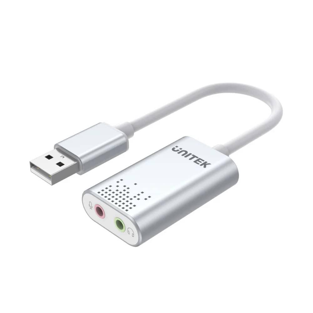 Unitek Y-247A USB-A 轉 3.5mm 立體聲音訊轉接器