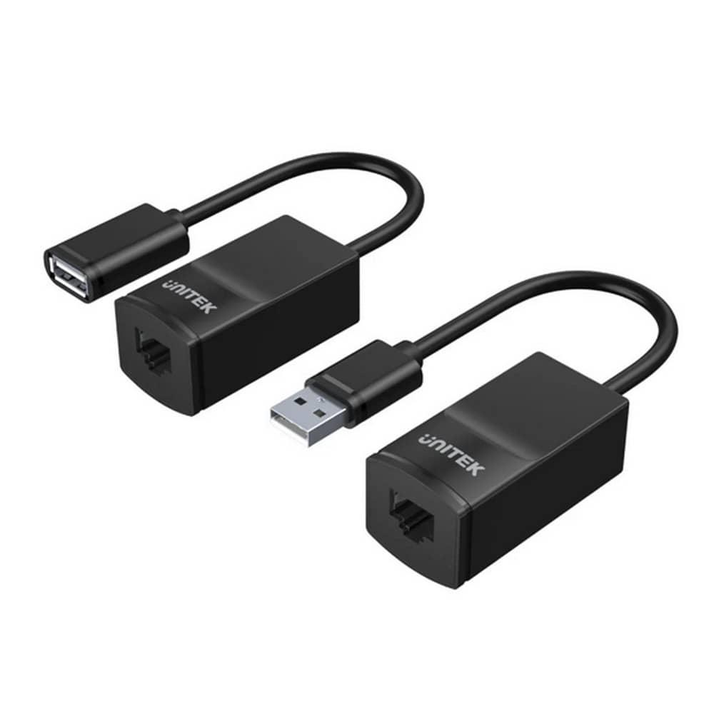 Unitek Y-UE01001 USB 60米 信號延長放大器  (*經RJ45網線) 