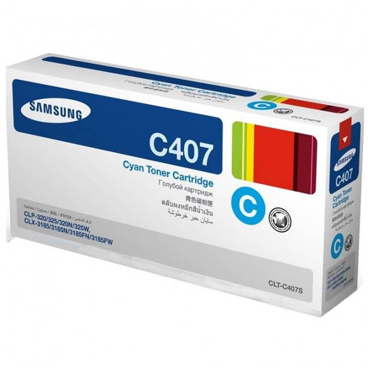 CLT-C407S Original Cyan Toner