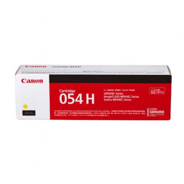 Cartridge 054HY Original Yellow Toner Cartridge (High Yield)