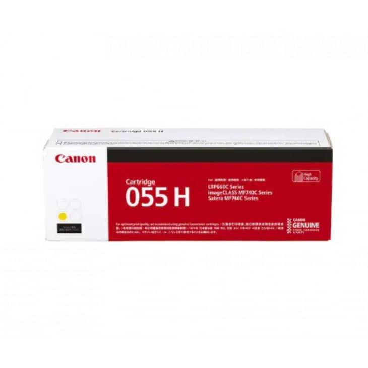 Cartridge 055HY Original Yellow Toner Cartridge (High Yield)