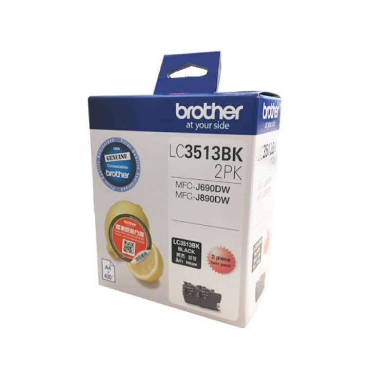 LC3513BK2PK Original Black Ink Cartridge Twin Pack (High Yield)