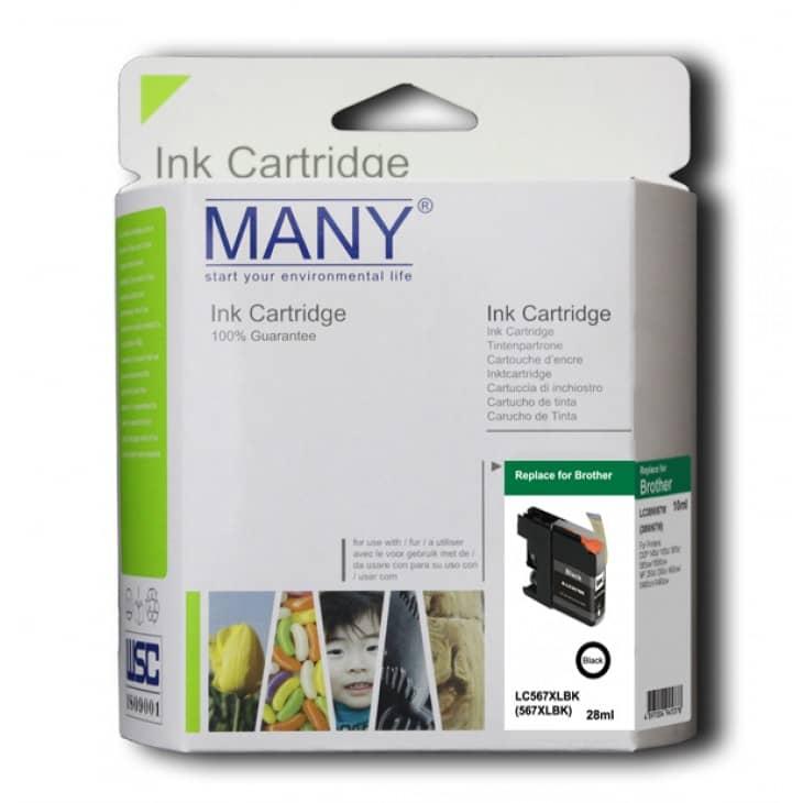 LC567XLBK Remanufactured Black Ink