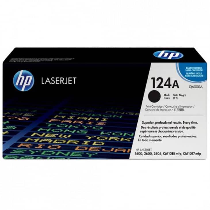 Q6000A(124A) Original Black Toner