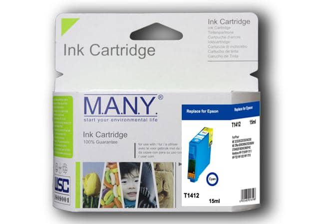T1412 Remanufactured Cyan Ink