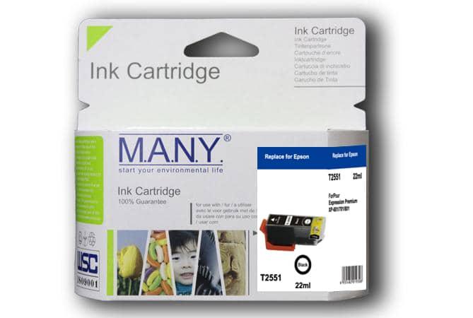 T2551 Remanufactured Black Ink