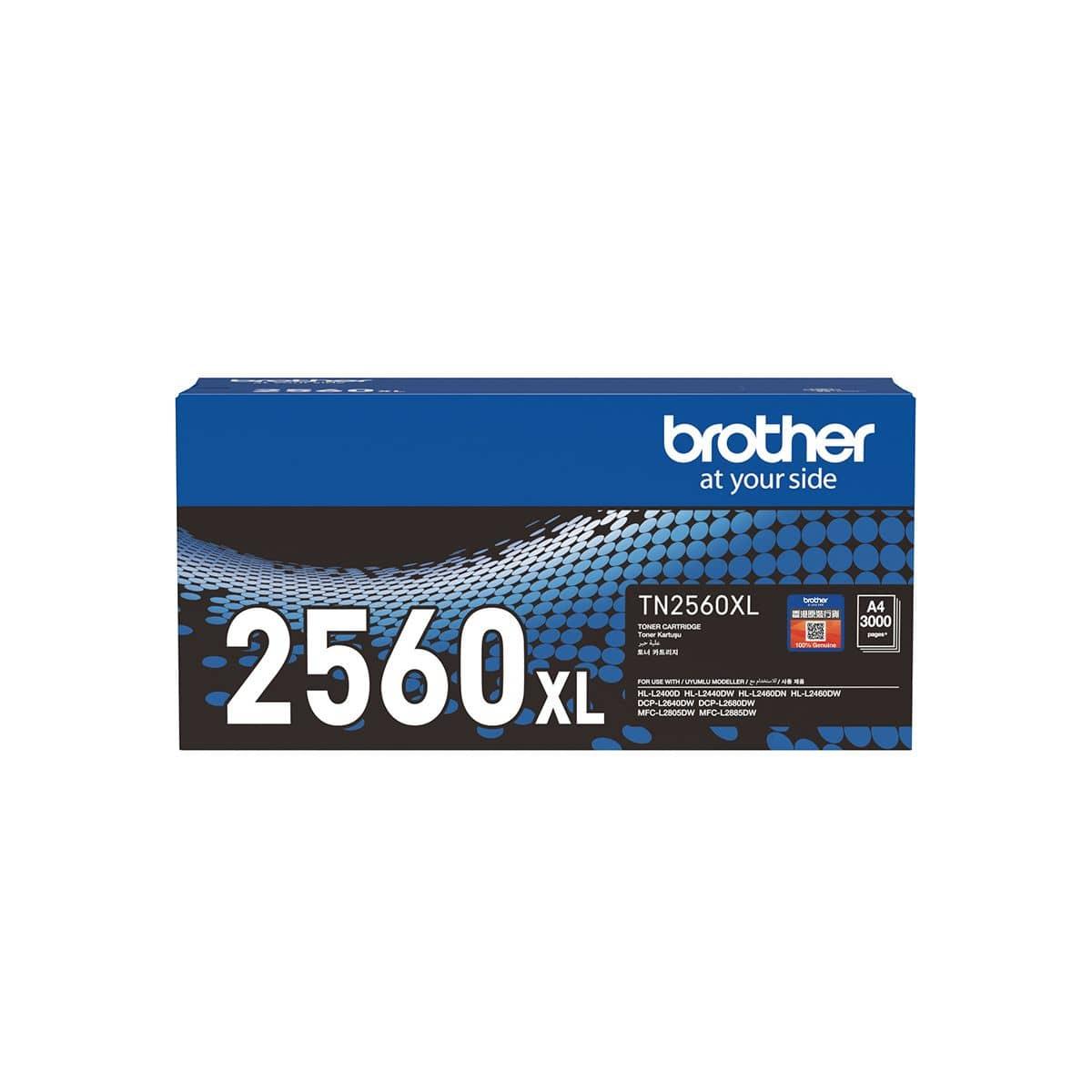 TN2560XL Original Black Toner (High Yield)