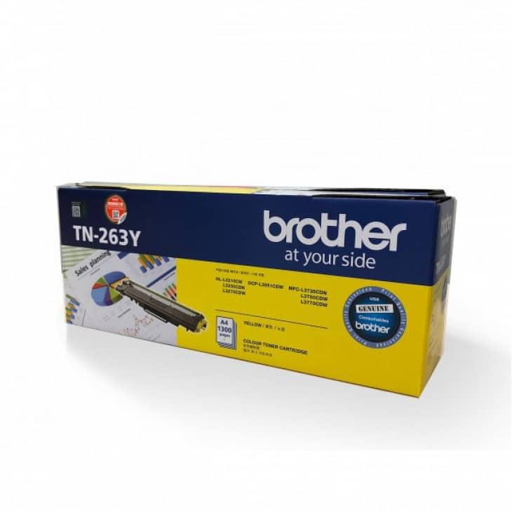 TN263Y Original Yellow Toner