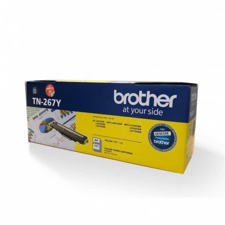 TN267Y Original Yellow Toner (High Yield)