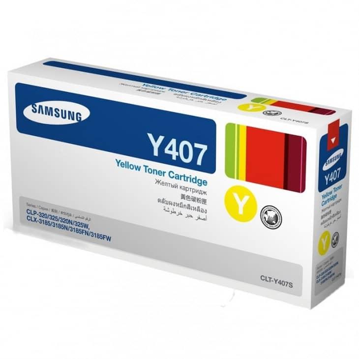 CLT-Y407S Original Yellow Toner