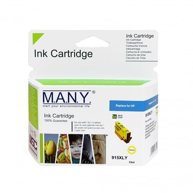 915XL Yellow Remanufactured Ink Cartridge (High Yield)