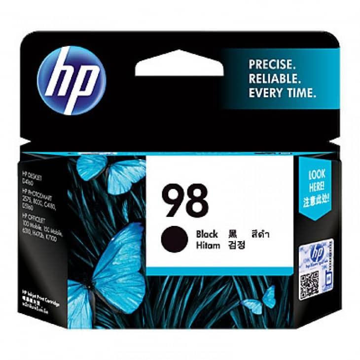 98(C9364WA) Original Black Ink