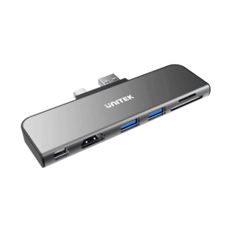 Unitek uHUB H6+ for Surface Pro 6-in-1 Hub