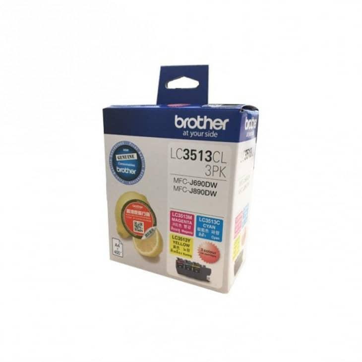 LC3513CL 3PK 原裝彩色套裝墨盒(高容量)